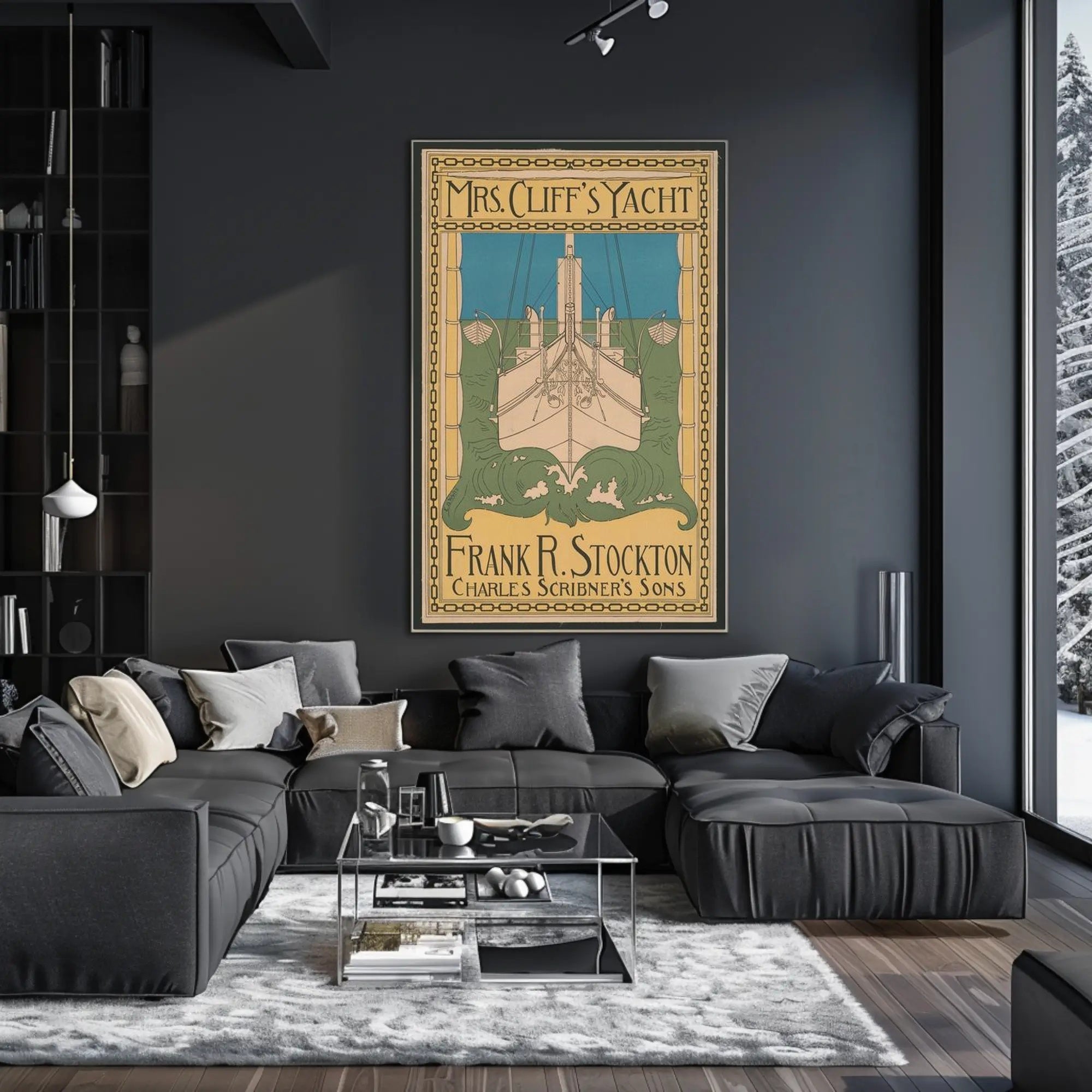 Mrs. Cliff's Yacht Poster PosterGoat