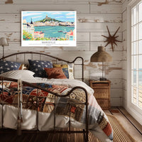 Scenic View of Marseille Poster PosterGoat