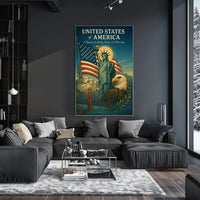 A Tapestry of Liberty, Unity, and Diversity Poster