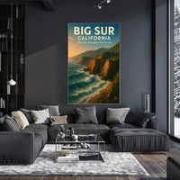 Big Sur California Poster PosterGoat