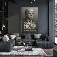 Donald Trump 47th President Poster