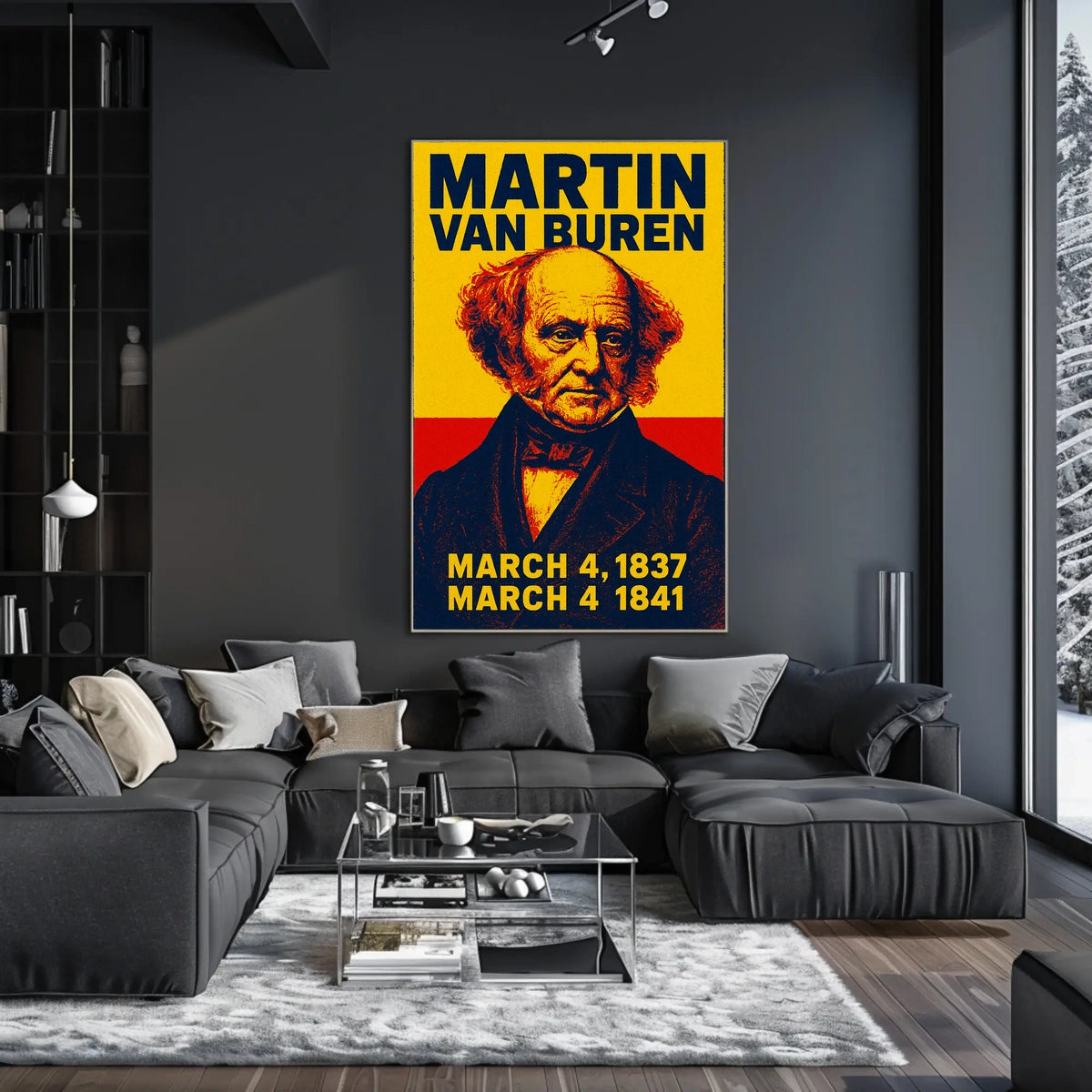 Martin Van Buren 8Th President Poster