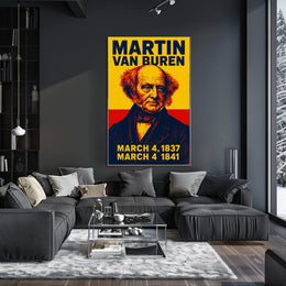 Martin Van Buren 8Th President Poster