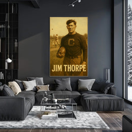 Jim Thorpe Legendary Athlete Poster