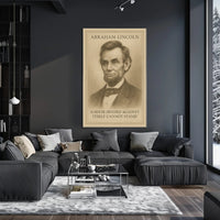 Abraham Lincoln A House Divided Poster PosterGoat