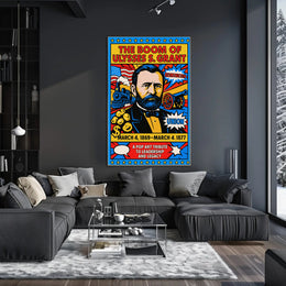 Ulysses S. Grant Leadership Legacy Historical or Presidential Poster