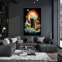 Refreshing Waves Poster