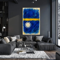 Abstract Flag Art Poster