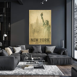 New York City Vintage Vintage Poster