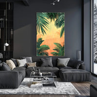 Tropical Rainfall Art Print Poster for Home Decor and Travel Enthusiasts PosterGoat