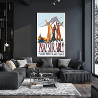 Praz Sur Arly Pays Du Mont-Blanc Poster