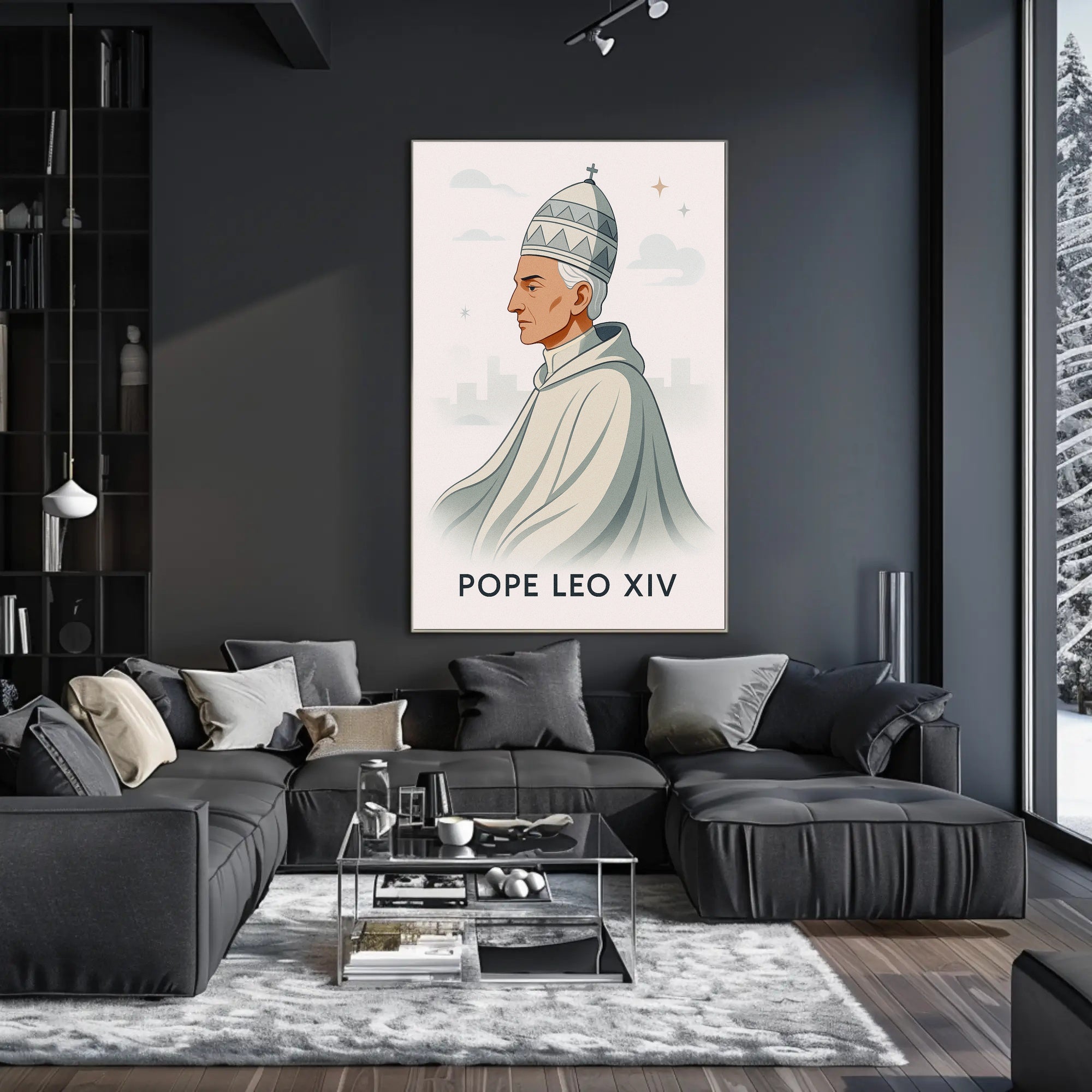 Pope Leo XIV Poster PosterGoat