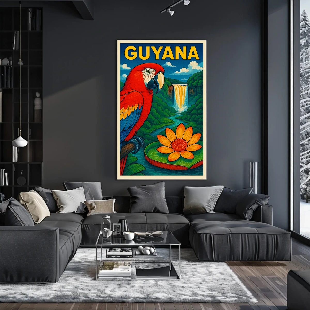 Guyana A Tropical Paradise Poster