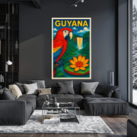 Guyana A Tropical Paradise Poster