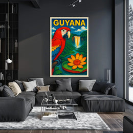 Guyana A Tropical Paradise Poster