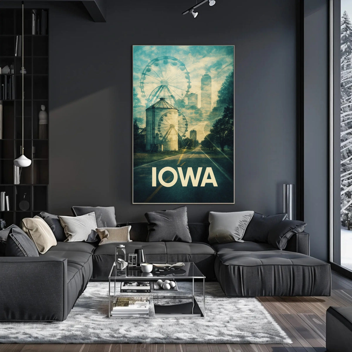 Iowa Dreamscape Poster