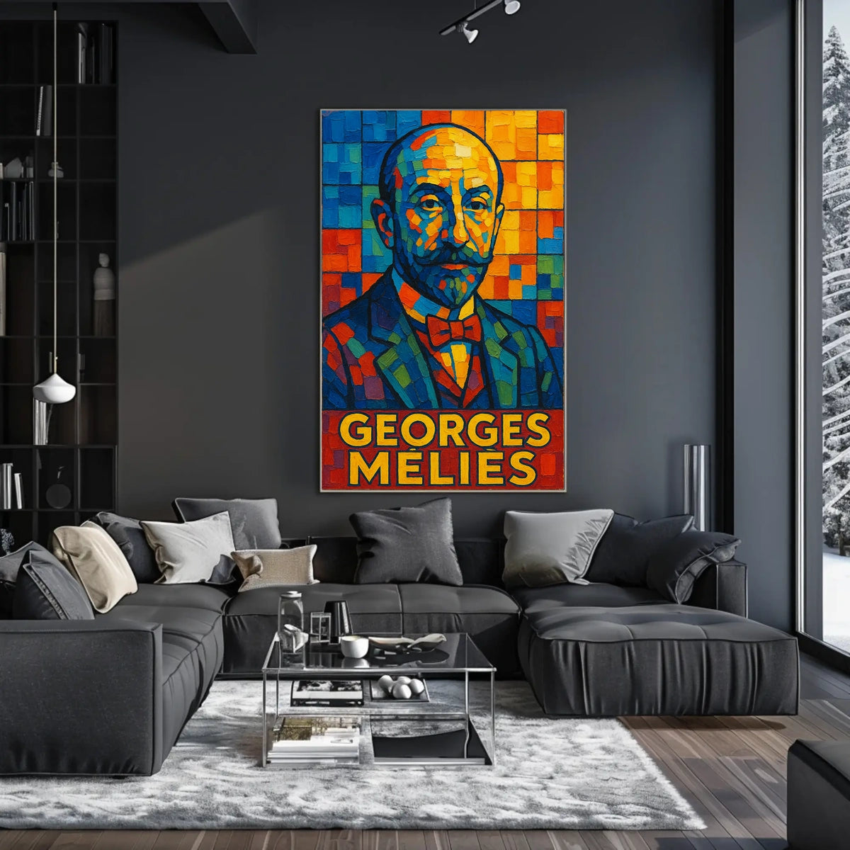 Georges Méliès A Vibrant Tribute Poster