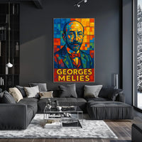 Georges Méliès A Vibrant Tribute Poster