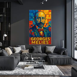 Georges Méliès A Vibrant Tribute Poster