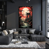 Moonlit Tranquility Poster PosterGoat