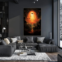 Celestial Arrival Poster