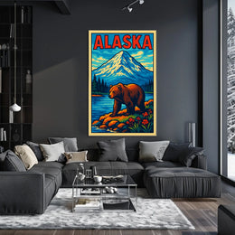 Majestic Alaska Poster