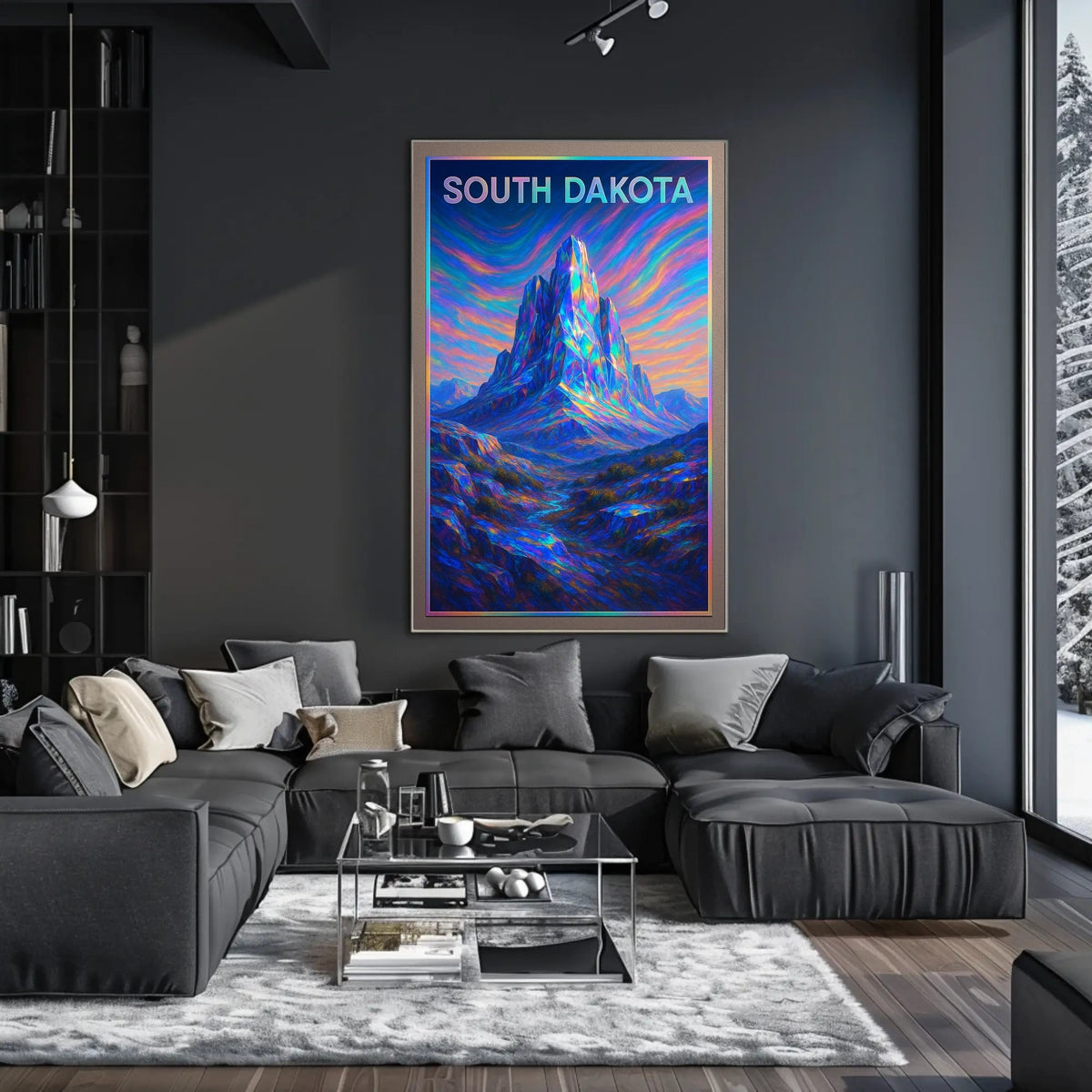 South Dakota Landscape Poster