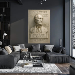 John Tyler 10th President Poster