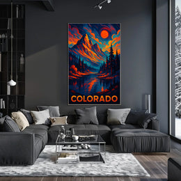 Colorado A Vibrant Landscape Poster