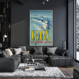 Crans-Sur-Sierre Ski Resort Poster