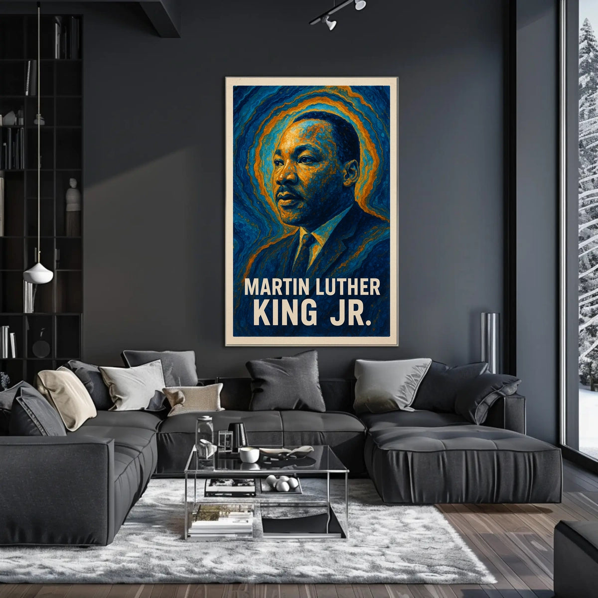 Martin Luther King Jr. Visionary Poster