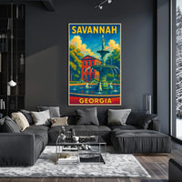 Savannah, Georgia Poster