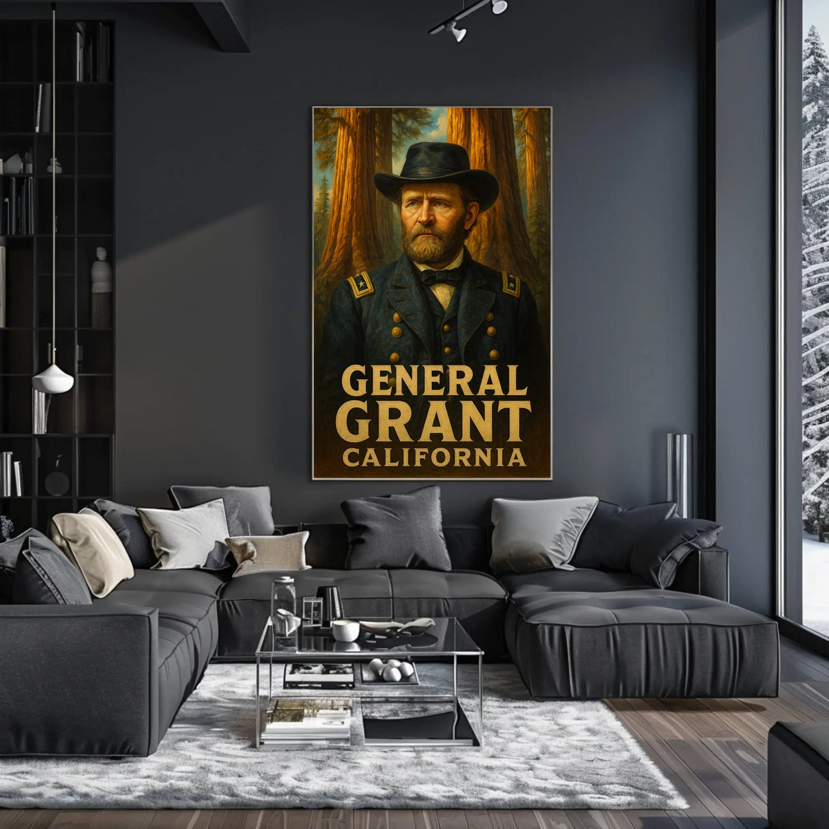 General Grant In California Poster