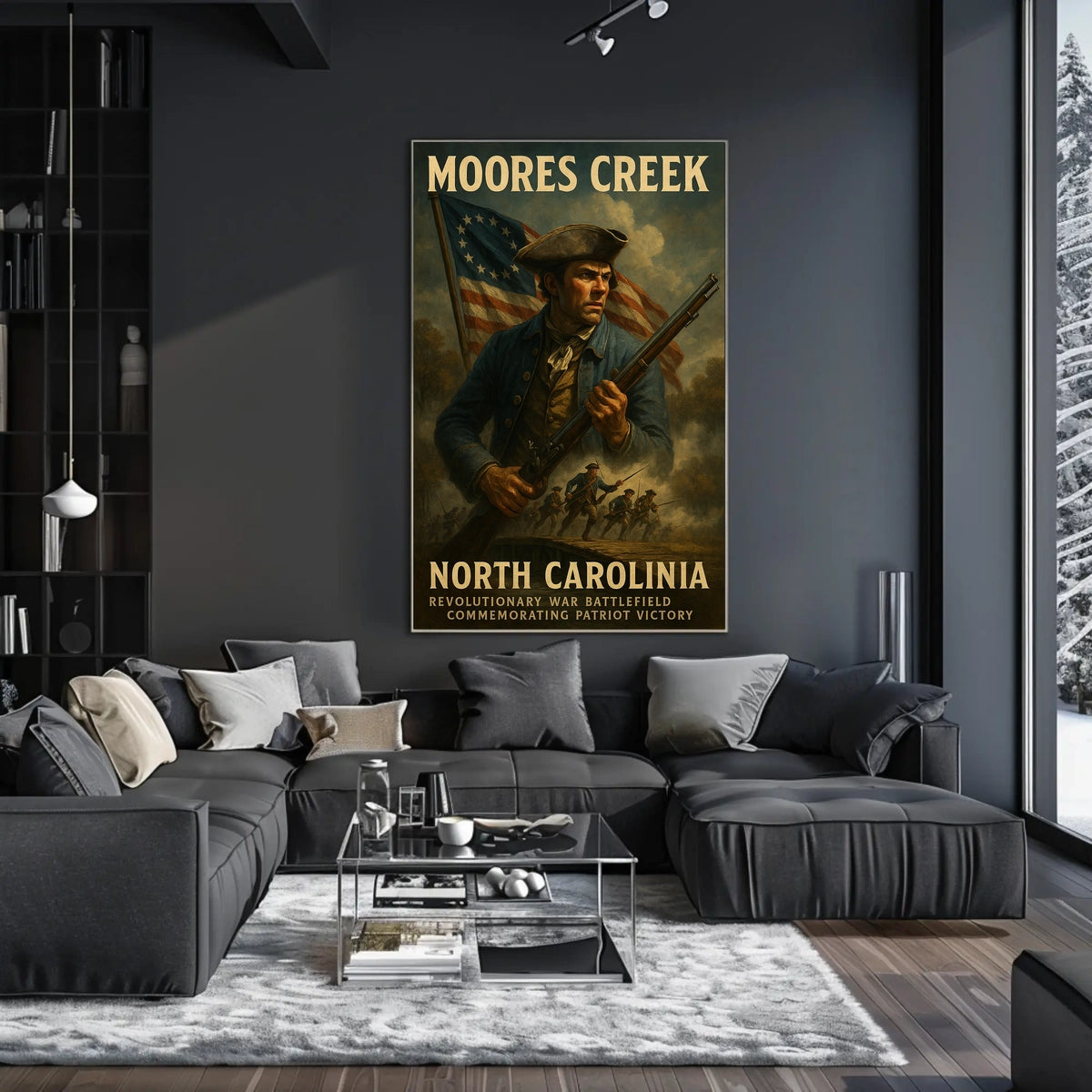 Moores Creek Revolutionary War Poster