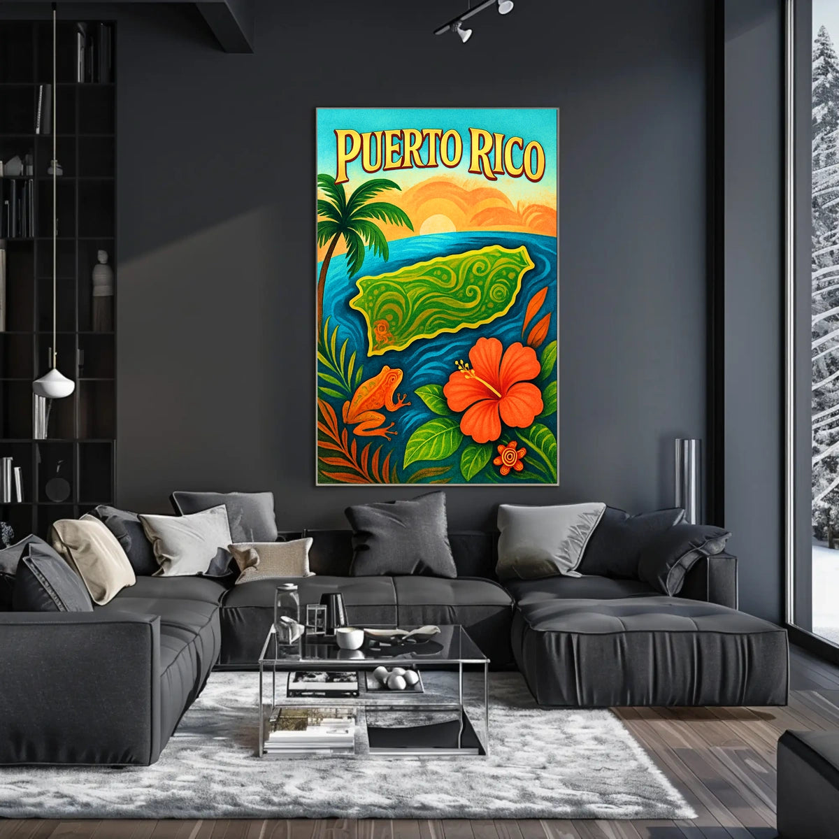Puerto Rico Paradise Poster