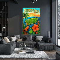 Puerto Rico Paradise Poster