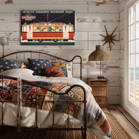 Advertising in Trams Poster