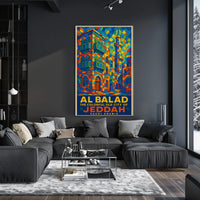 Al Balad The Colorful Old City Of Poster