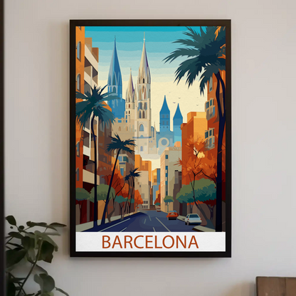 Barcelona Spain Poster