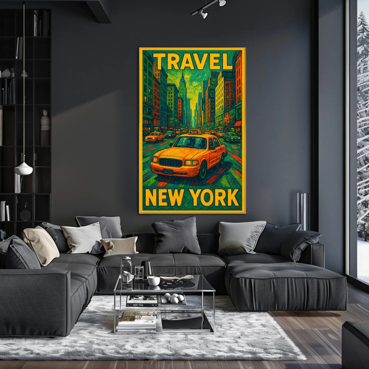 Travel New York Poster