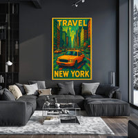 Travel New York Poster