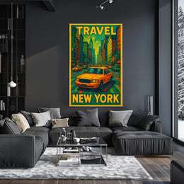 Travel New York Poster