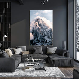 Majestic Mountain Peaks Poster