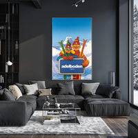Adelboden Ski Adventure Poster