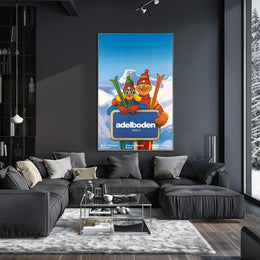 Adelboden Ski Adventure Poster