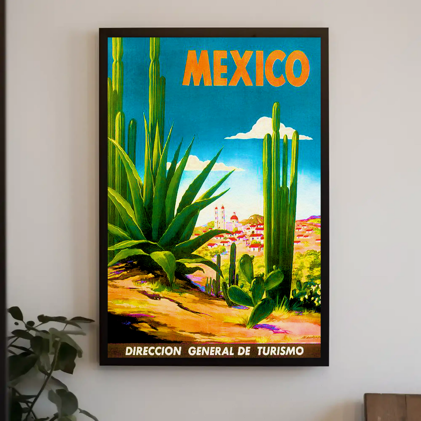 Vintage Mexico Travel Poster