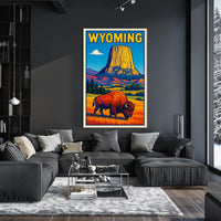 Wyoming Wilderness Poster