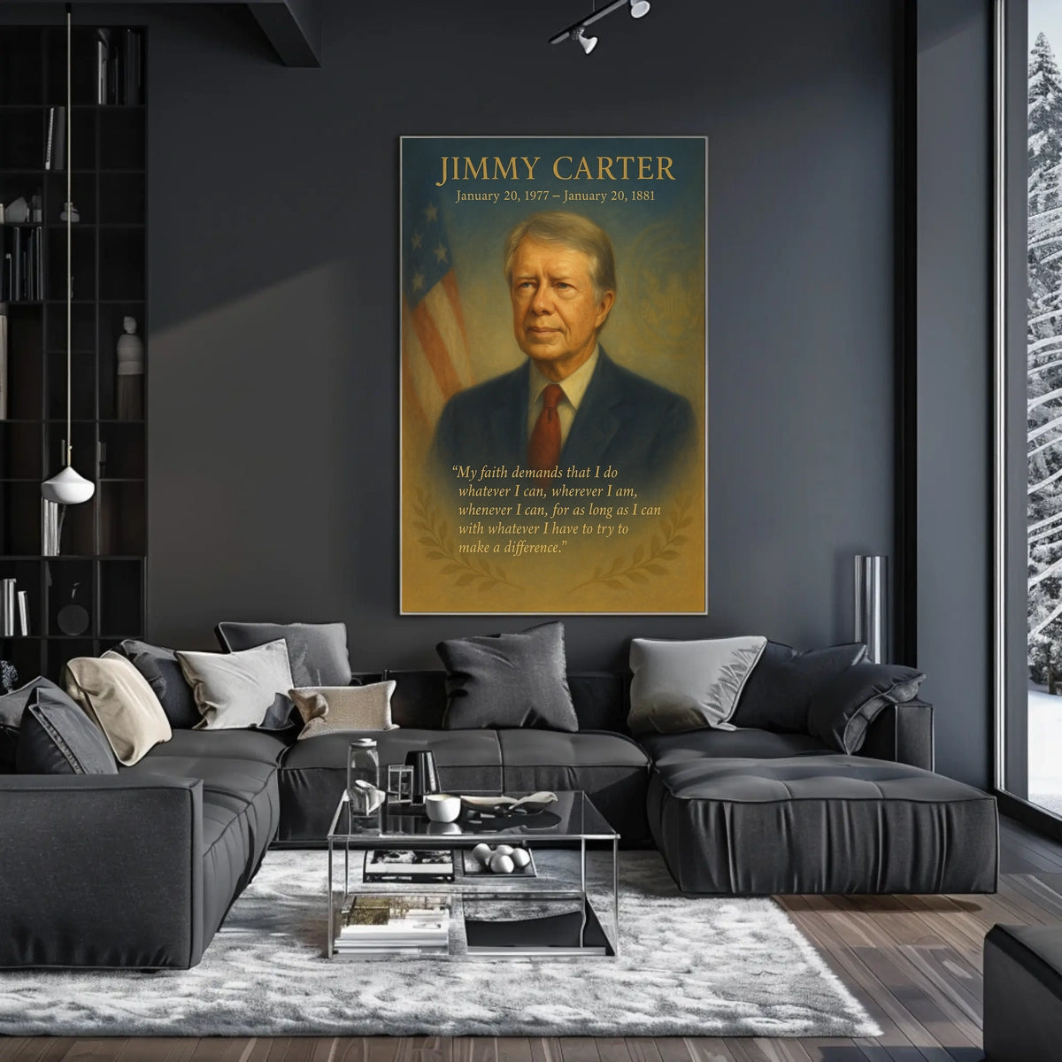 Jimmy Carter Presidential Tribute Poster