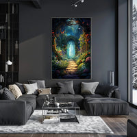 Enchanted Garden Pathway Poster