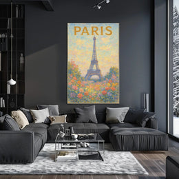 Paris in Bloom Poster